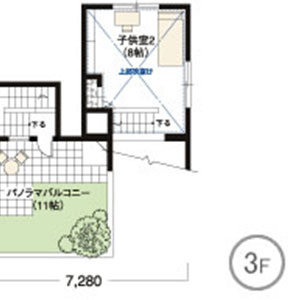3F間取り図