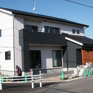 落ち着きのある家