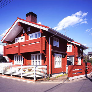 建物中央に中庭