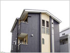 いつも笑顔で家族が集う3階建住宅