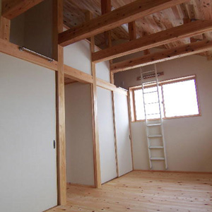 3階の子供部屋。ロフト付きです
