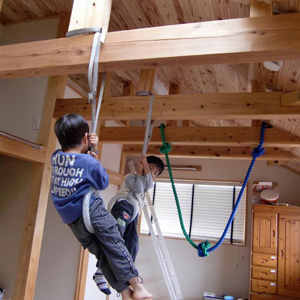 入居後の子供部屋の様子