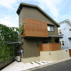 施工事例写真: 江戸スタイルの家