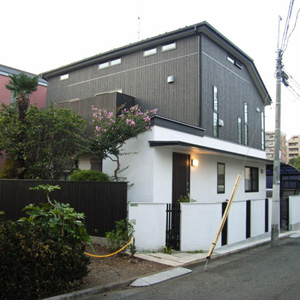 1階と2階で分けた2世帯住宅