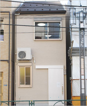 準耐火仕様の狭小住宅