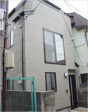 狭小3階建の2世帯住宅