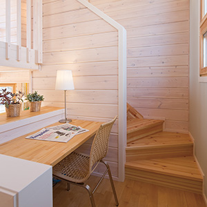 空気の違いを感じる北欧デザインの家