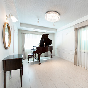 防音仕様のピアノスタジオ