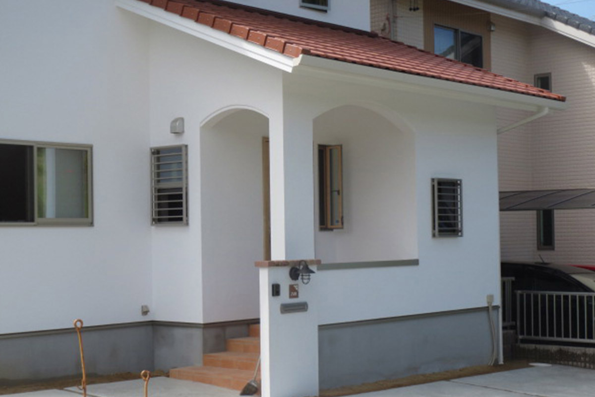 ケイエスケイ 施工事例 南欧風外観の家 注文住宅のハウスネットギャラリー