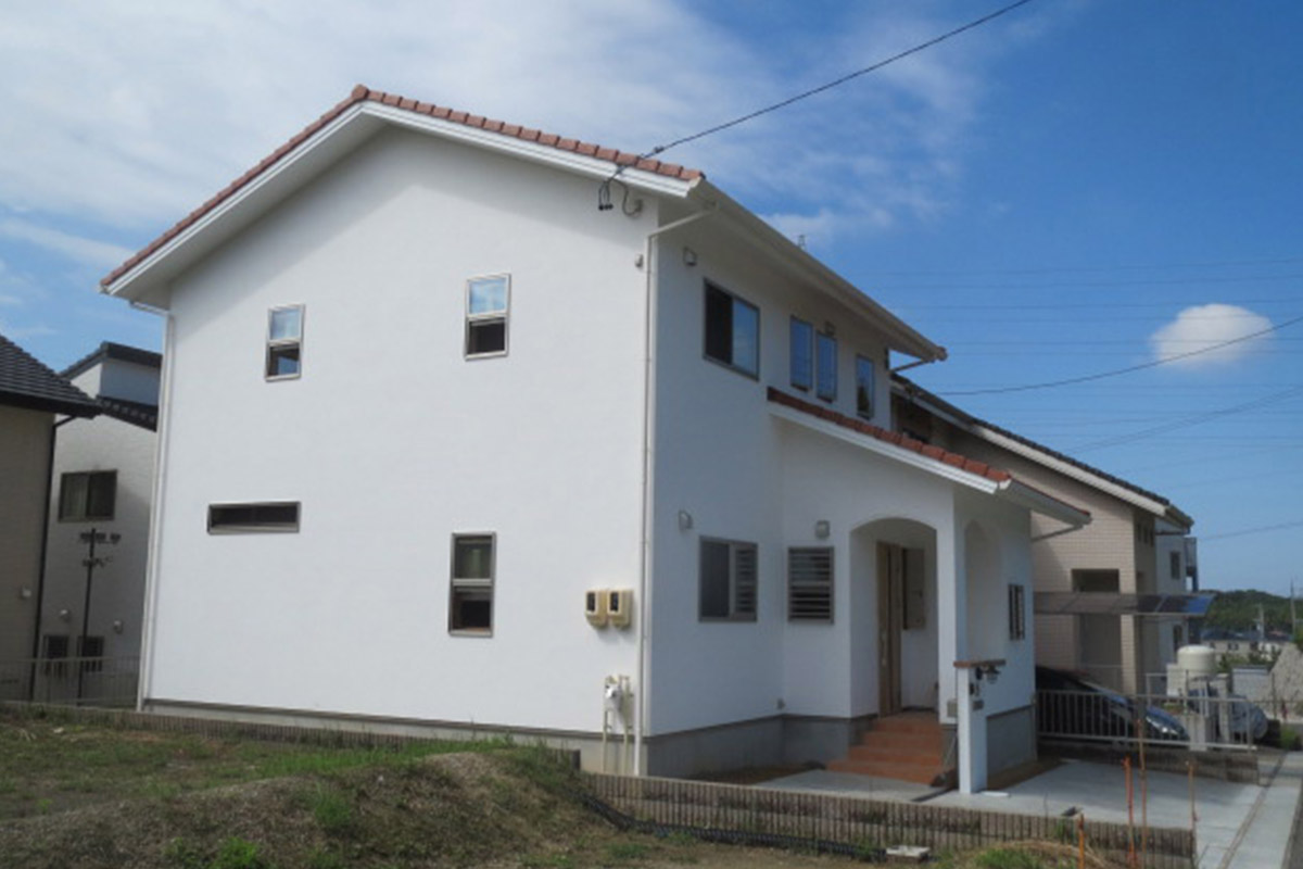 ケイエスケイ 施工事例 南欧風外観の家 注文住宅のハウスネットギャラリー