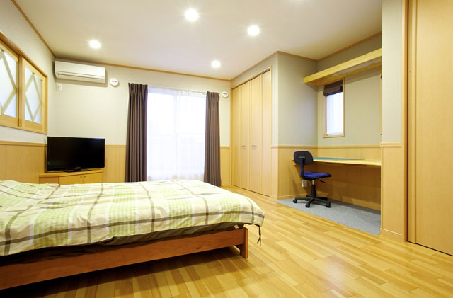 長野県のペンションを思わせる様な主寝室いかがですか･･･