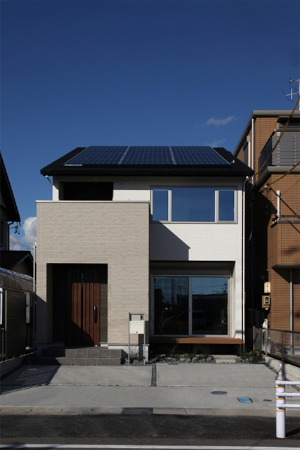 5.4kg太陽光発電システム搭載のゼロエネルギー住宅