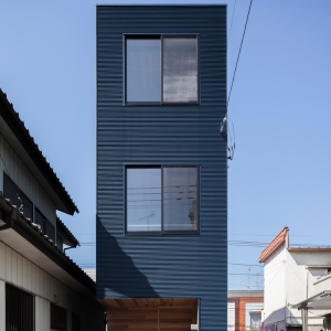 間口2.7ｍのスキップフロアの家