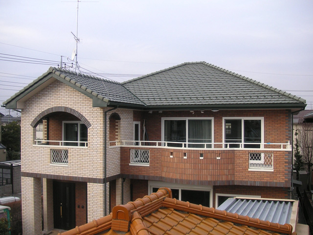 株式会社山井建設 施工事例 伊奈町 円形のテラスが印象的な家 注文住宅のハウスネットギャラリー
