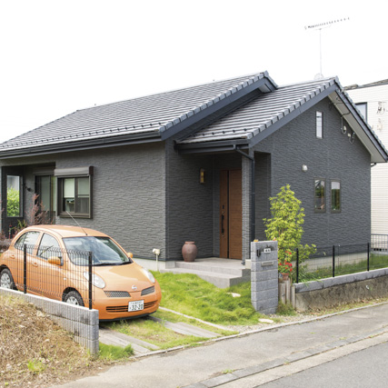 開放感豊かなワンルームで暮す平屋の家