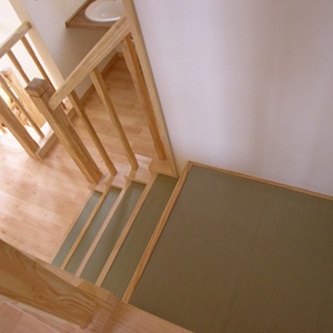 畳敷込の階段