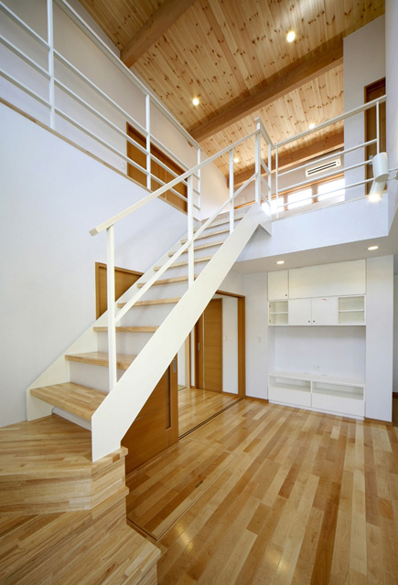 かね折れ階段事例写真一覧 注文住宅のハウスネットギャラリー