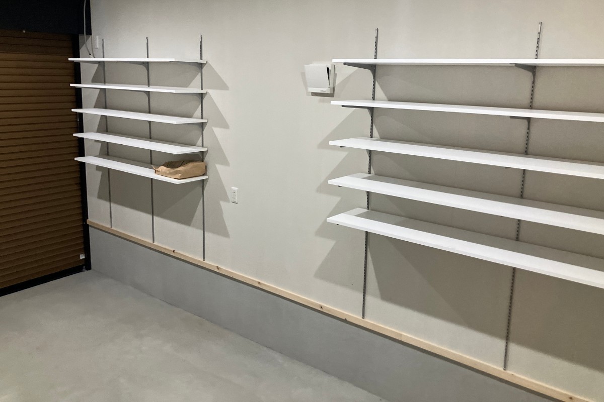 車庫内収納 車庫内収納