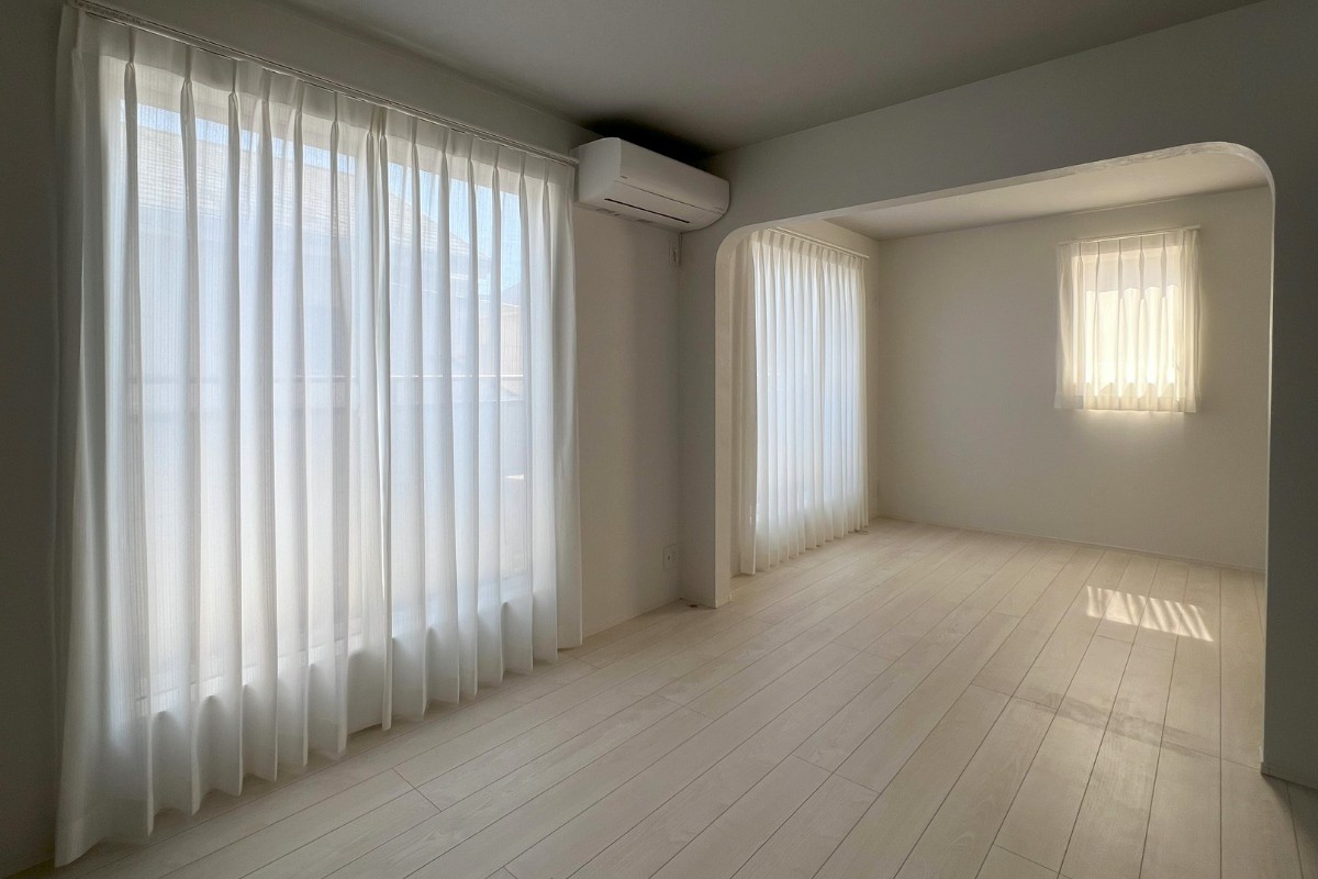 将来2部屋にも可能な広々主寝室 将来2部屋にも可能な広々主寝室