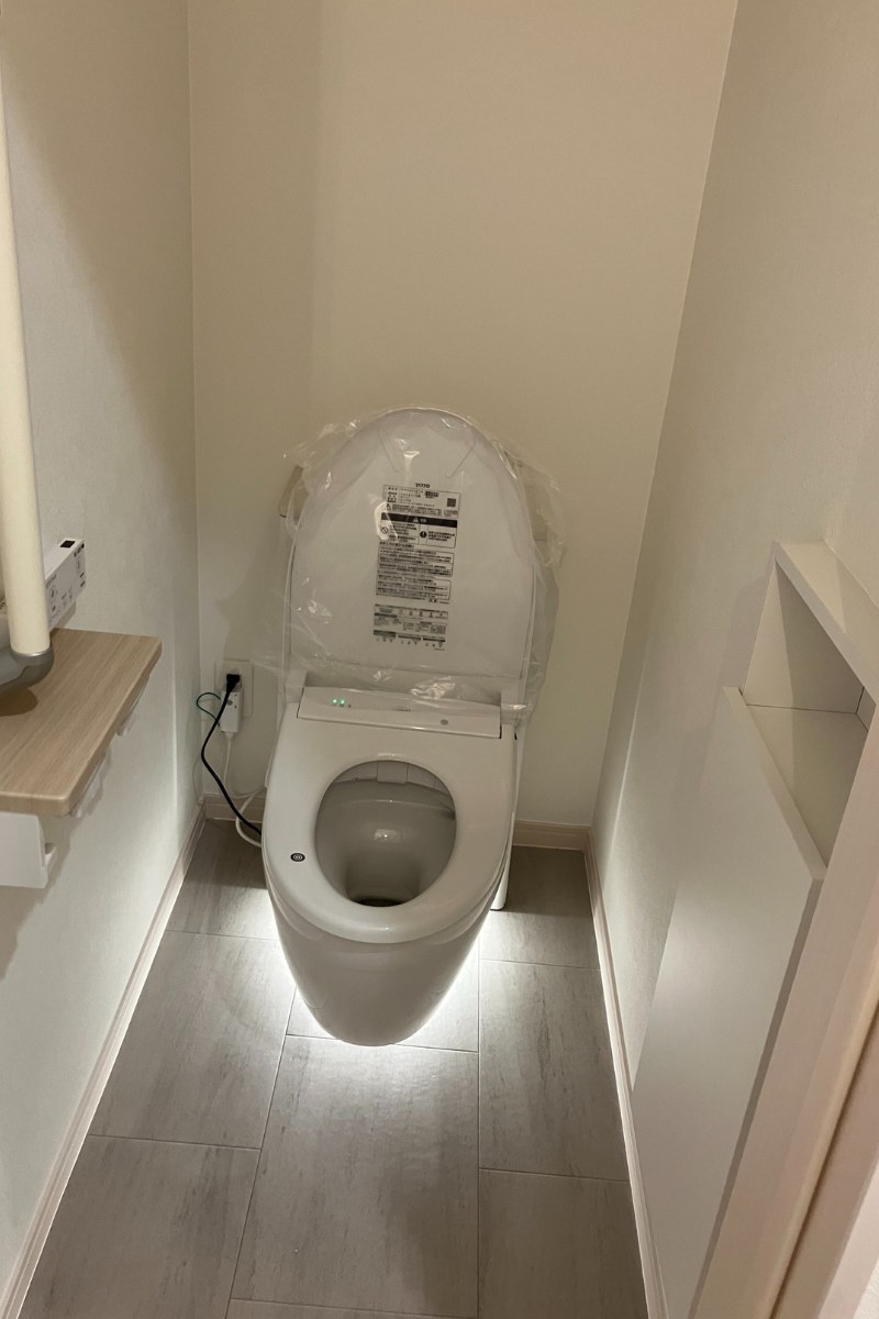 フロートタイプのトイレでお手入れをラクに