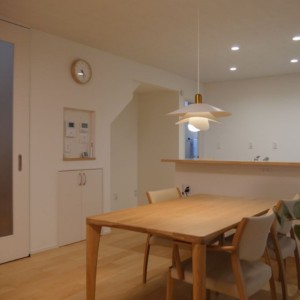 施工事例写真：日々の暮らしが快適になる工夫を詰め込んだ住まい