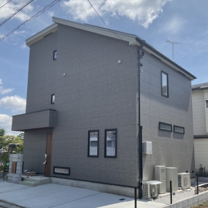 施工事例写真：暮らしを広げる、2階LDKの家