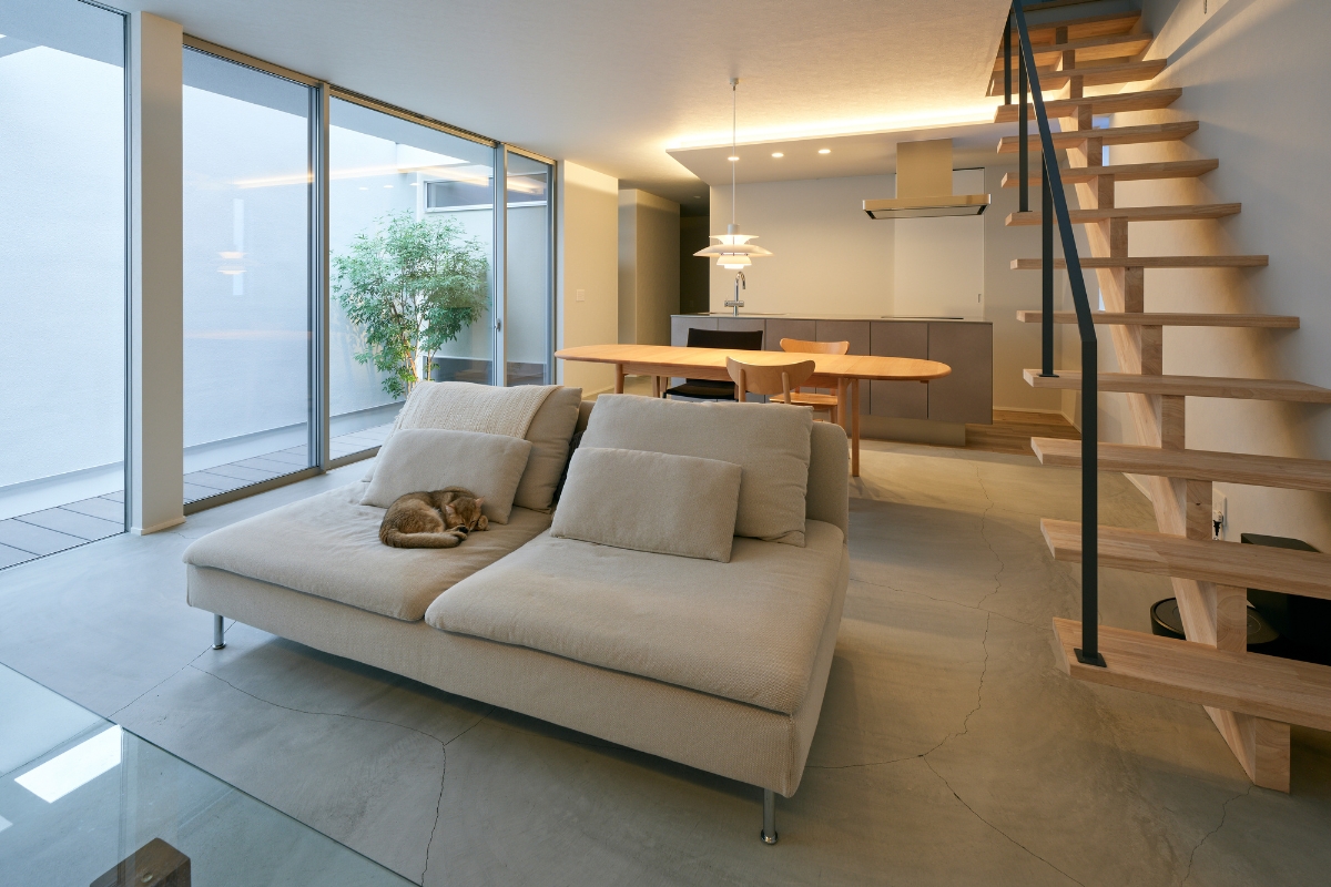 リビング・階段