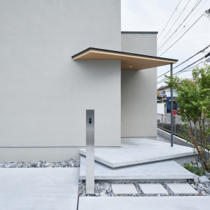 施工事例写真：猫と暮らす家