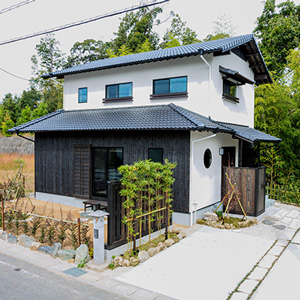 風趣に富んだ情景をつくる家