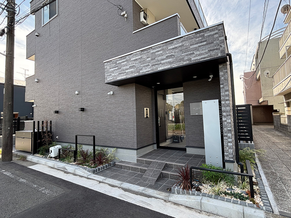 オートロックで安心のエントランス