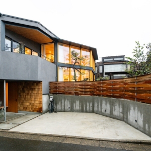 住宅　音響環境にこだわった開放的な家