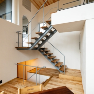 住宅　音響環境にこだわった開放的な家