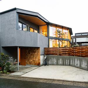 施工事例写真：住宅　音響環境にこだわった開放的な家