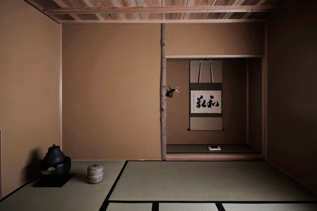 ４畳の茶室