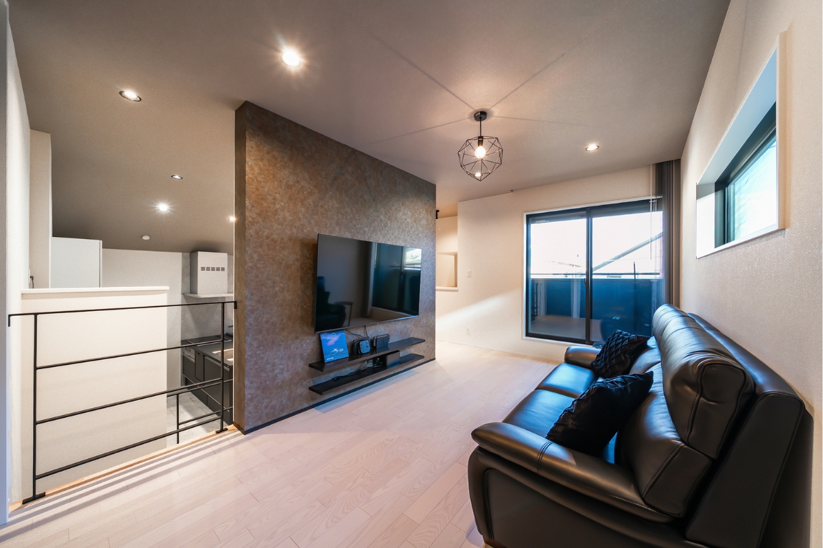 隠れ家的なリビング