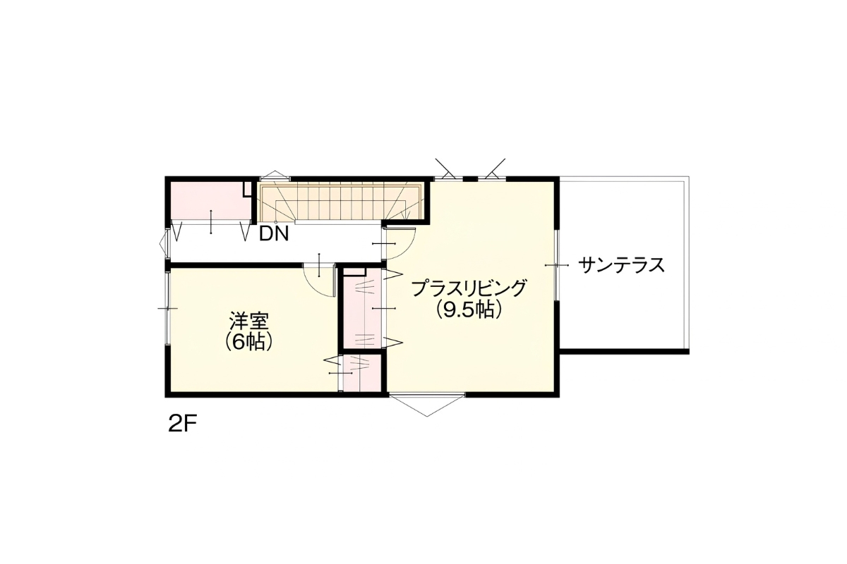 2F間取り