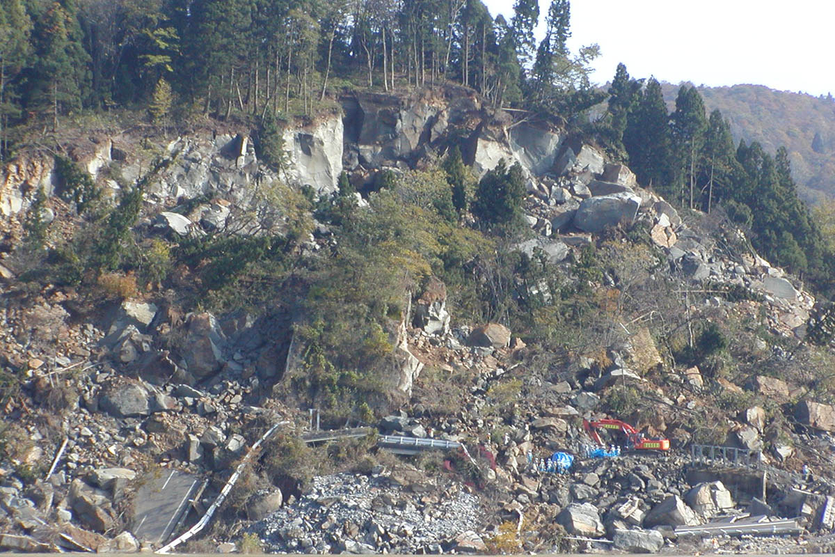 【自然災害】新潟県　中越地震の傷跡