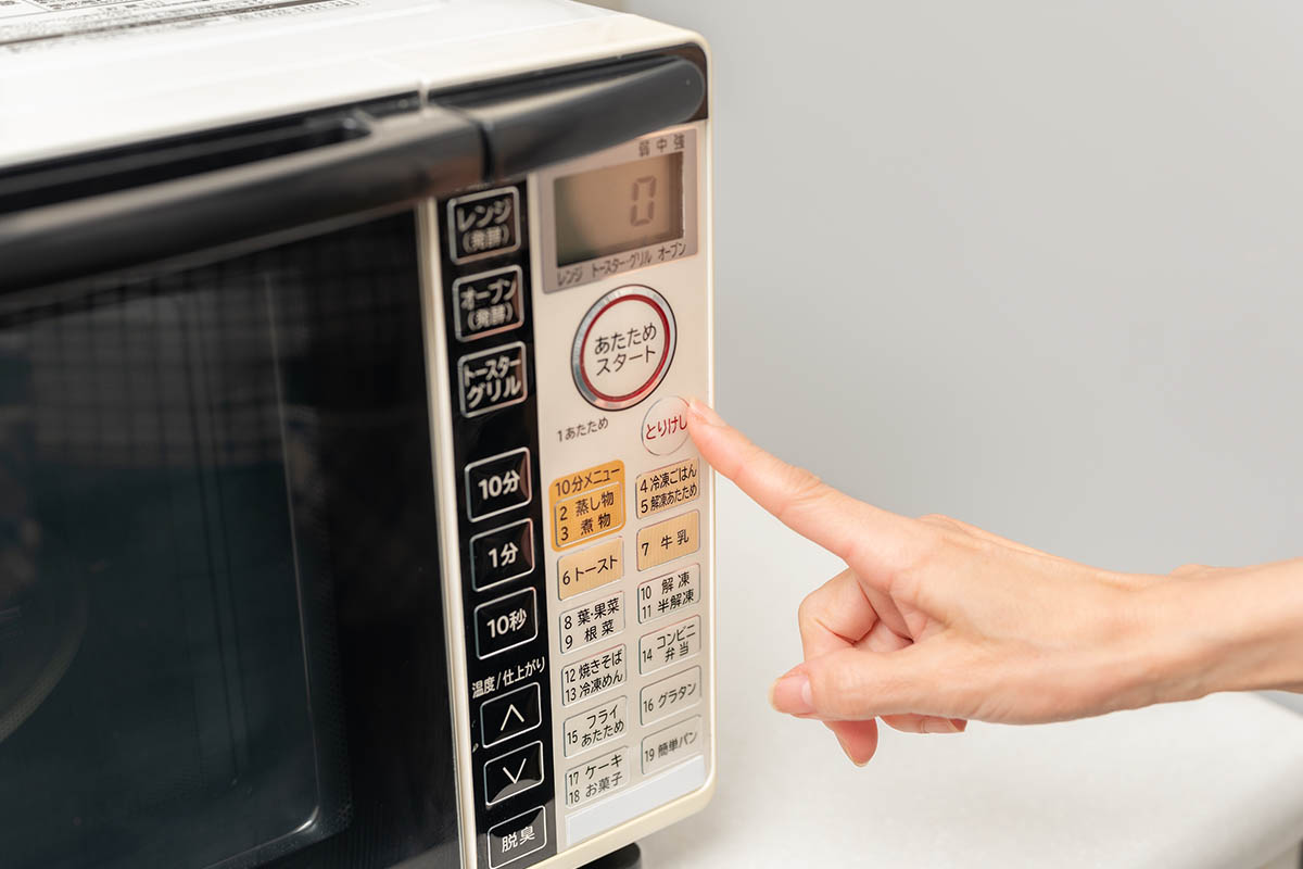 調理家電の必需品電子レンジ