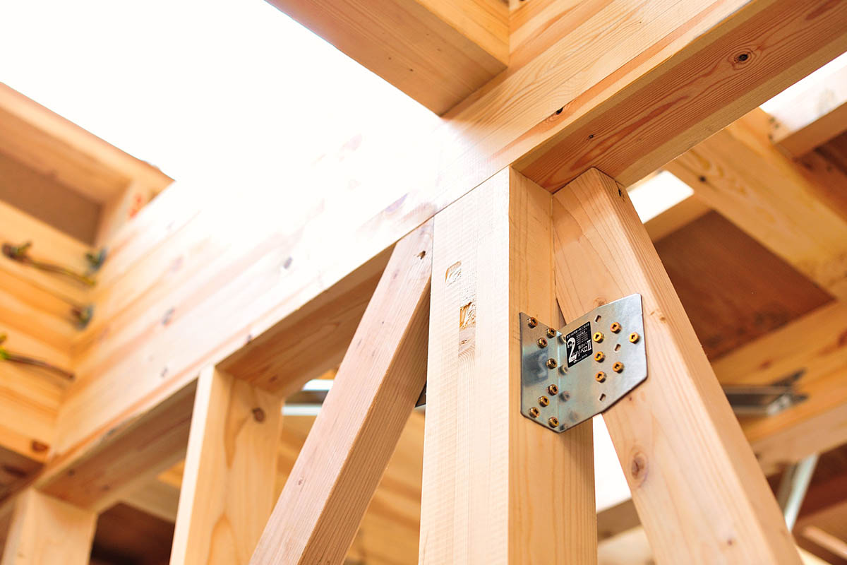 戸建建築現場耐震