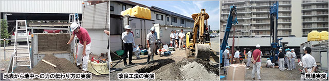 基礎塾の実演風景