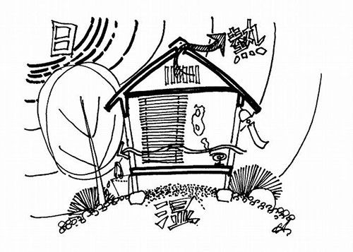 兼好法師の｢夏を旨としべし｣の涼しい家の原点（天野 彰）