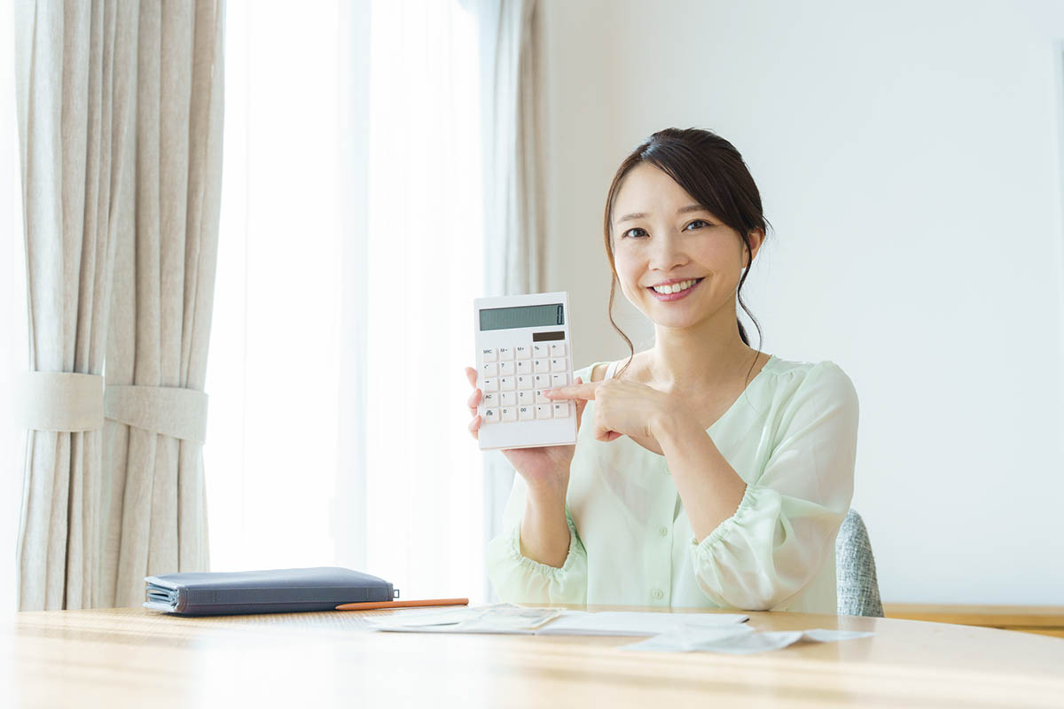 家計のやりくり 主婦イメージ