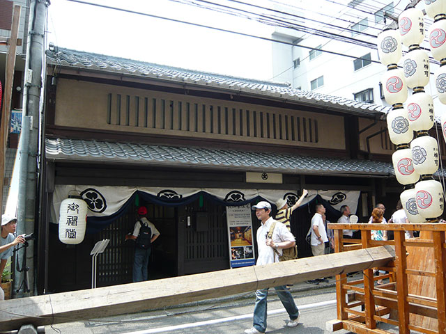 京都の町家の佇まい（撮影：天野彰）