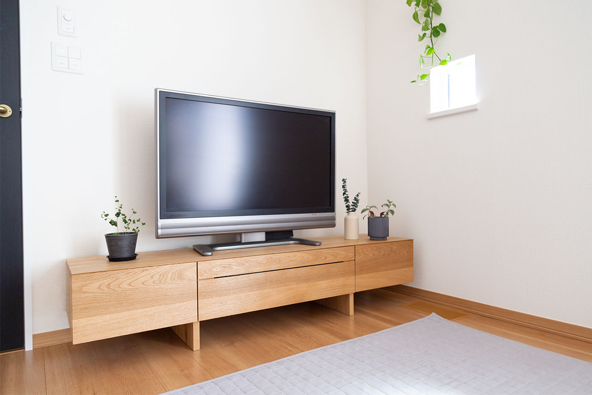リビングにあるテレビ