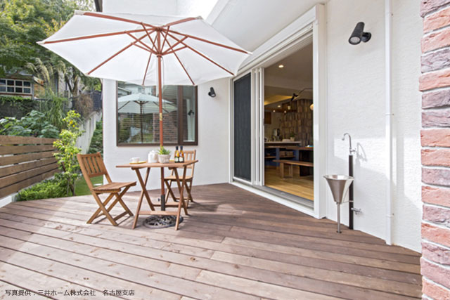 テラス のメリット デメリット 注文住宅のハウスネットギャラリー