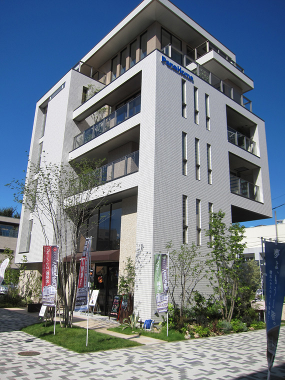 ６階建てのモデルハウス