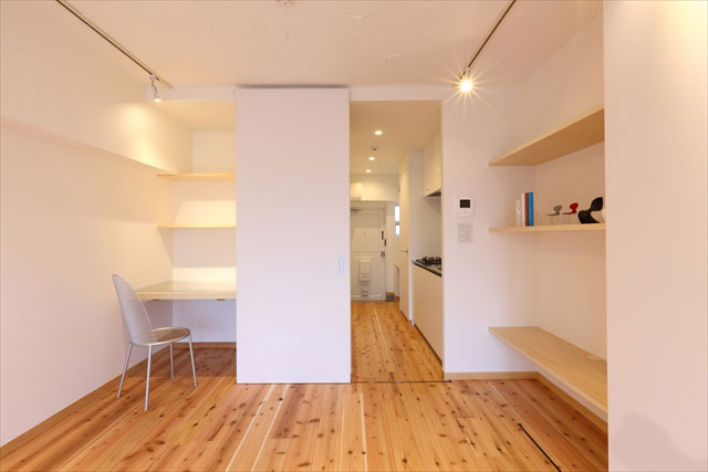 ちょっとリッチなお部屋に!一人暮らしのお部屋を間取り変更