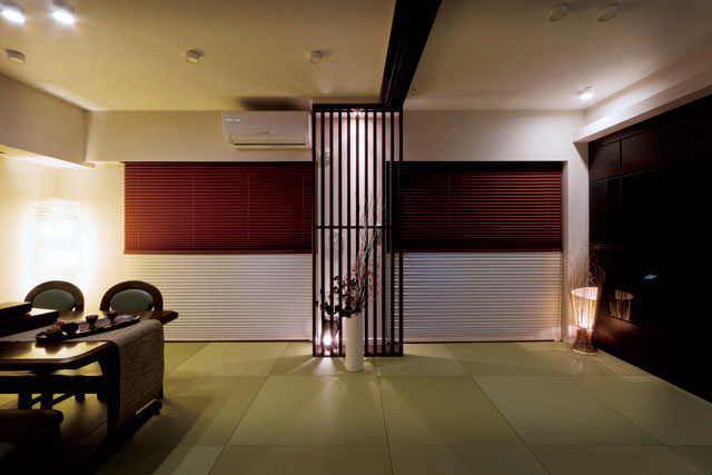 今に、和風テイストのアクセントをプラスするのが好まれているようです。