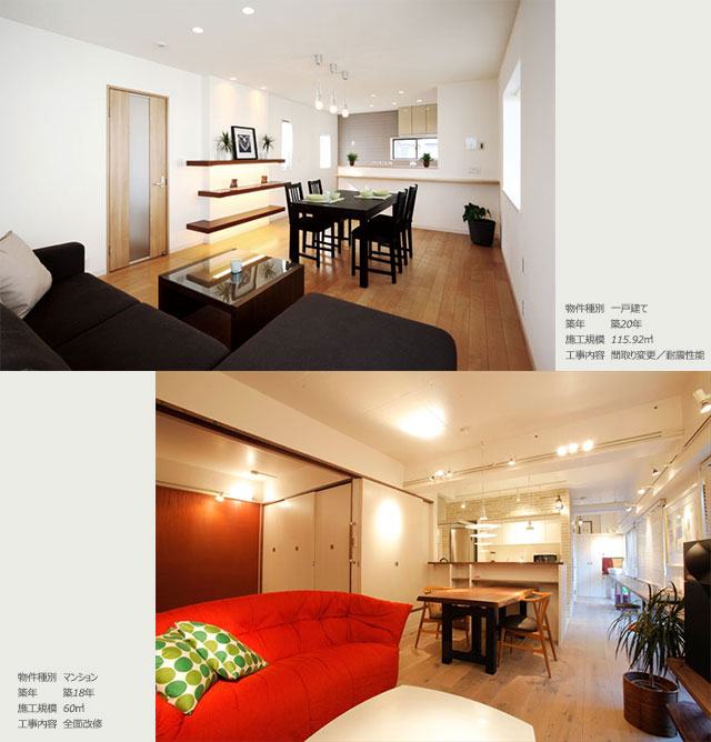 リビングをリノベーションで理想の空間に!