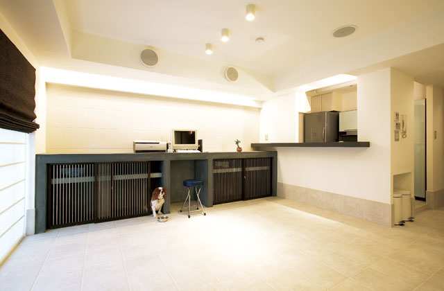 犬小屋カウンター